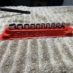 Snap On 110TMDY 10PC 1/4" Drive Sae Shallow 12PT Chrome Socket Set Usa Tools. Fixed Price $125.00.