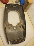 0434172 Lower Engine Cover Cowl Evinrude Johnson 70HP 1985 Up Kd. Fixed Price $59.00.