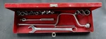 Vintage Proto Professional 18PC Socket & Wrench Lot W/ Metal Toolbox. Fixed Price $149.99.