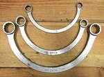 Mac Tools Usa 12 Point Half Moon Wrench Set HM2830 HM2024HM1618. Fixed Price $79.99.