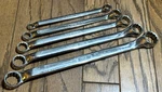 Snap On Tools 3/8" 15/16" Double Box End 10 Offset Wrench Lot 12-PT. Fixed Price $225.00.
