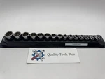 Snap-on New 215YFSMY 5-PC 3/8" Dri Metric Fdx Shallow Socket Set. Fixed Price $270.00.
