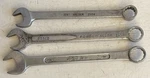 Pc Vintage Combination Wrench Set 7/8 ,3/4 ,13/16 Easco Godore Walden. Fixed Price $17.99.