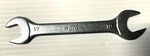 Rare Vintage =big= Open End Metric Wrench 17-19MM Forged Steel Japan Y88K. Fixed Price $5.96.