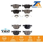Front Rear Ceramic Brake Pads Kit For Bmw 525I KTC-100039. Fixed Price $65.93.