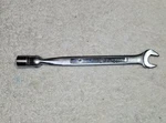 Craftsman Vintage Flex Head Combination Wrench 9/16IN, 12 Point Socket #42543,. Fixed Price $20.00.