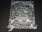 Snap On #vs Series Sae 7 Pc Chrome Forway Angled Head Open End Wrench Set. Fixed Price $209.95.