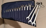 Proto Professional Sae 16 Piece Wrench Set 1-1/4 W/ Pocket Roll. Fixed Price $169.99.