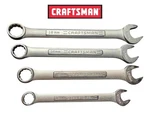 Vintage Sears Craftsman Va 4 Pc Metric Combination Wrench Set - 12 15 16 18 Mm. Fixed Price $26.99.