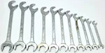 Vintage Mac Sabina 4WAY Angle Offset Open End Wrenches DA12-DA32 11PC 3/8. Fixed Price $150.00.