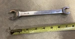 Vintage K-d Tools 2195 Open End Flare Nut Wrench 11/16" X 5/8" Usa Kd. Fixed Price $5.00.