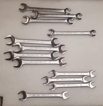 Lot Of 12 Proto Mixed Wrenchs, Made In Usa, Nearly New!. Fixed Price $75.00.