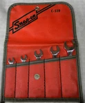 Snap-on 5PC Sae Double Open End Ignition Wrench Set 3/16"-9/16" In Kit Bag #C52D. Fixed Price $99.99.