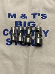 Vintage Snap-on Tools Usa 3/8" Drive Sae 12PT Swivel Socket Set F16 F24. Fixed Price $84.00.