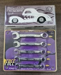 Snap-on 5-PC Short Metric Combination Wrench Set W/ 1941 Willys Street Rod. Fixed Price $239.95.
