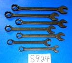 Matco & Mac Tools 7 Piece Sae. Combo Industrial Finish Wrench Set 12 Point. Fixed Price $140.00.