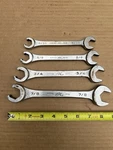 Lot Of Mac Tools Cob 28 24 20 18 Flare Nut Open End Wrenches Sabina. Fixed Price $59.99.