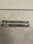 Lot 2 Vintage Awco Tools Gold Nugget Tie Rod Adjusting Wrenches GN45 & GN35. Fixed Price $15.75.