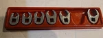 Snap-on 3/8 Drive Sae Crowsfoot Set To 3/4, Pc Missing 11/16. Fixed Price $99.00.