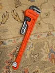 Brand New Craftsman Usa Nos 18 Pipe Wrench Huge Series Orange 51653. Fixed Price $59.99.