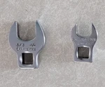 Craftsman Crow Foot Wrench's, Two 5/8V & 12MM Vv. Fixed Price $10.00.