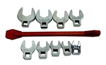 Matco Rcfs 3/8" Drive Sae Crowfoot Wrench Set Open End (9PC) With Snap On Holder. Fixed Price $89.95.