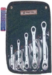 Wright Tool Ratchet Box Wrench Set With Denim Roll (5-PIECE). Fixed Price $95.04.