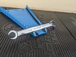 #AK285 Snap-on RXFS2024B Usa 5/8 3/4 Double Flare Nut Line Wrench. Fixed Price $16.95.