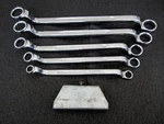 Vintage Western Auto Westline Sae Box End Wrench Set Clip H2254 Made Usa. Fixed Price $79.95.