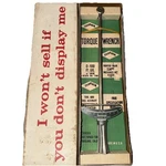 Vintage Thorsen T-100 1/2" Drive Torque Wrench Tool New Made The Usa. Fixed Price $101.67.