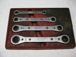 Snap-on Tools Sae Ratchet Wrench Set 3/8 13/16 R1618S Usa Lot# SBD1. Fixed Price $75.00.