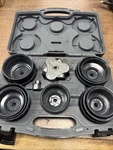 Blue Point OFC14KT Piece Oil Filter Wrench Set Cup Style W/ Spider (tool Bin). Fixed Price $199.99.