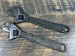 Vintage 2 Pcs. 6" Diamalloy, Indestro Super 3576 Adjustable Wrenches. Fixed Price $19.00.