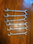 6 Mac Tools 4 Way Angle Head Metric Open End Wrench M13DA-M18DA. Fixed Price $99.95.