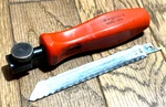 Snap On Tools Red Quick Cutter Hack Saw-all Blade Hard Handle Usa. Fixed Price $75.00.