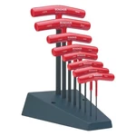 Bondhus 13389 Set Of Hex T-handles W/stand, Sizes One Size, Black Oxide. Fixed Price $57.46.