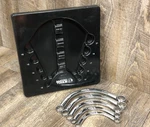 Matco Tools Pc 12 Point Metric Half Moon Wrench Set W/ Tray 10-21MM SMHM5T. Fixed Price $179.95.