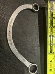 Cornwell Half Moon Wrench 5/8 3/4 Inch BWM-2024 Vintage Usa Hand Tool Nice. Fixed Price $10.00.