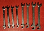 Free Shipping Mac Tools 8 Piece Open End Ignition Wrenches IW-12 IW-24 Sae. Fixed Price $58.00.