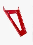 Red Standard Rack Fits 14 Wrenches. Fixed Price $24.99.