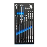 Super-thin Open End Wrench (master Set), Set, Silver. Fixed Price $177.66.