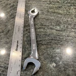 Snap-on SVS20A 5/8 Flank Drive Plus Four Way Angle Head Open End Wrench. Fixed Price $51.95.