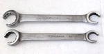 Vtg Vulcan Usa Flare Nut Wrench Xfn 2836 7/8" 1" 1/8 & 2432 3/4". Fixed Price $40.00.