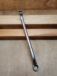 Snap-on XM1214 Round Body Offset Box End Metric 12-POINT Wrench 12MM 14MM Euc. Fixed Price $28.75.