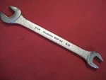 Vintage New Britian Open End Wrench #NDF-14, 7/16" X 3/8". Fixed Price $9.99.