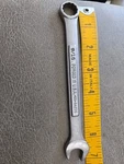 Craftsman 9/16" Combination Wrench Vintage -v- 44696 Made Usa. Fixed Price $14.44.