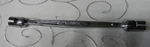 Snap-on 3/8" 7/16" Double Flex Head 6PT Sae Socket Wrench #FH1214CS. Fixed Price $25.00.