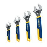 Irwin Vise-grip Adjustable Wrench Set, Sae/mm, 4-PIECE 6",8",10",12", Blue. Fixed Price $75.82.