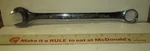 Craftsman Professional Tools 44948 7/8" Polished Combination Wrench 12 Point. Fixed Price $15.00.
