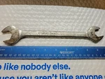 Cornwell EW30 3/4" 7/8" Double Open End Wrench. Fixed Price $15.00.